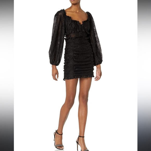 NWT ASTR the Label Black Corset Chrisley Mini Dress. Size Medium. Retail $148. - Picture 9 of 9